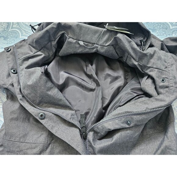 New Eddie Bauer Girl on the Go® Waterproof Trench Coat Size PETITE MEDIUM - Picture 6 of 8